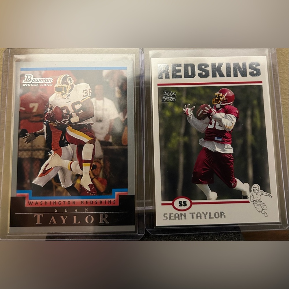 Sean Taylor Rookie 2004 Football cards set of two